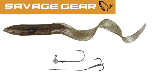 Savage Gear Real Eel 40cm Magic Motoroil