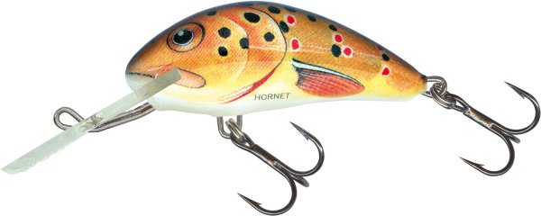 Salmo Rattling Hornet 4,5 cm Farbe: Brown Holographic Trout