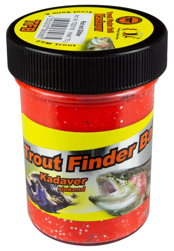 FTM Trout Finder Bait Kadaver Rot mit Glitter Sinkend