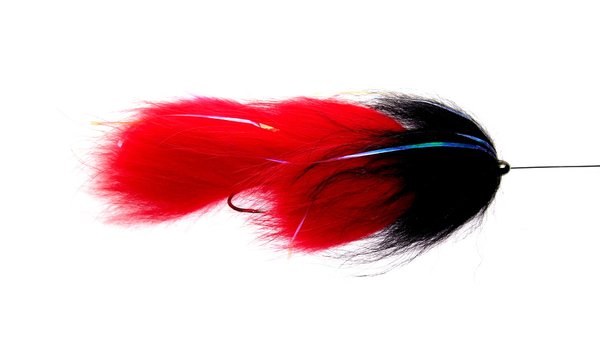 Spin Tube Pike Black / Red  schnell sinkend 45g