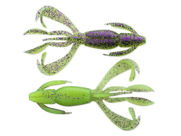 Keitech Crazy Flapper 2,8" inch Farbe: Purple Chartreuse (BA Edition)