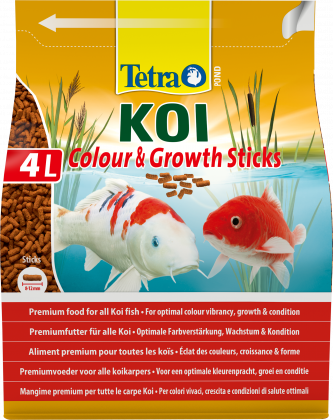 Tetra Pond Koi Colour&Growth Sticks 4Liter