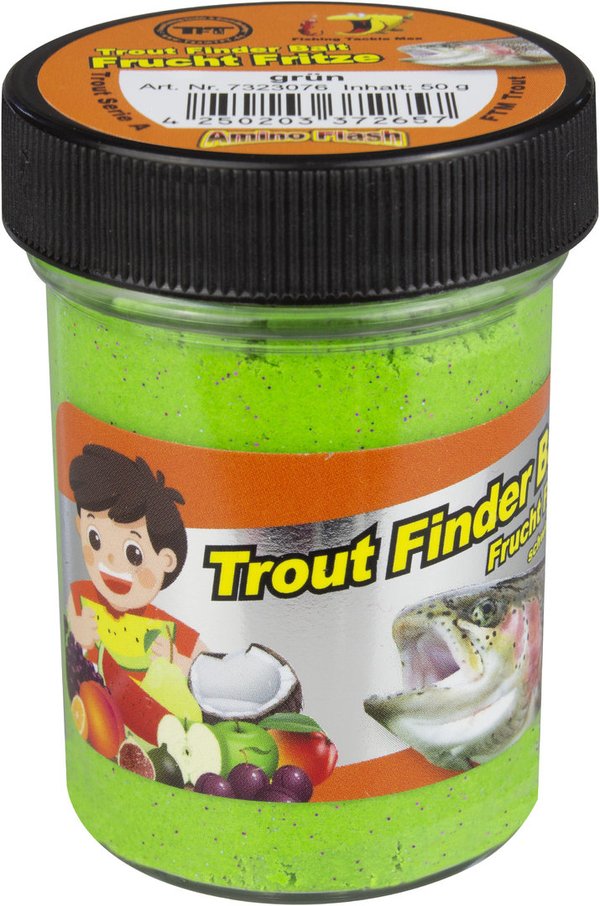 FTM Trout Finder Bait Frucht Fritze Grün Schwimmend