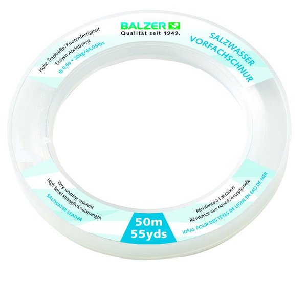 Balzer Salzwasser Vorfachschnur 50m 0,50mm