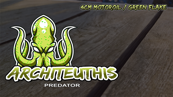 Architeuthis Predator 4cm Motoroil / Green Flake