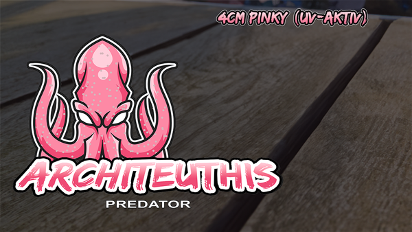 Architeuthis Predator 4cm Pinky (UV-Aktiv)