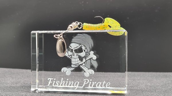 Fishing Pirate Mini Tornado mit Architeuthis Predator 4cm Motoroil